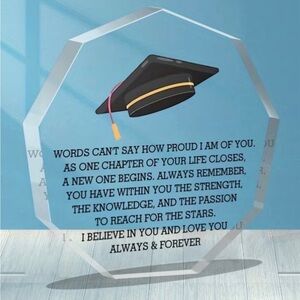 Graduation Cap Acrylic Plaque
